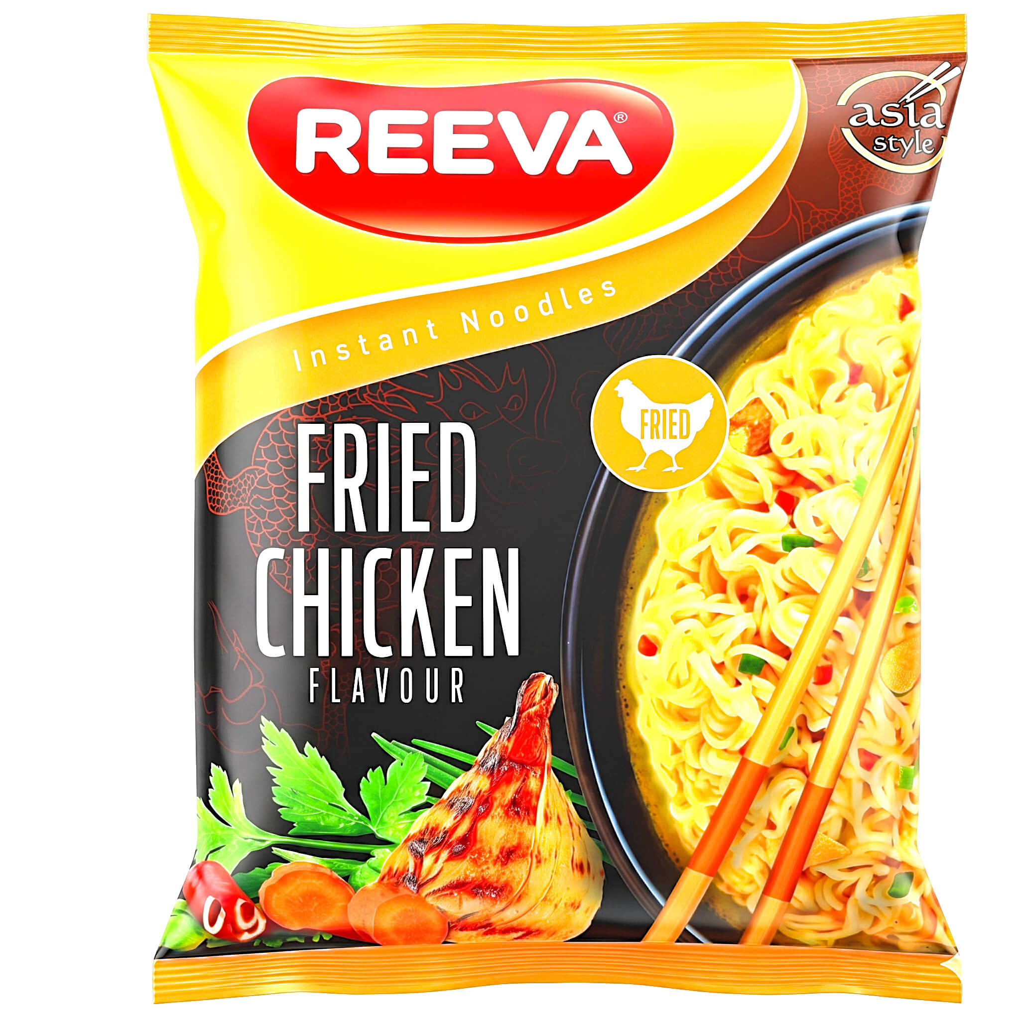 Reeva Instant Noodles Brathähnchen 60g