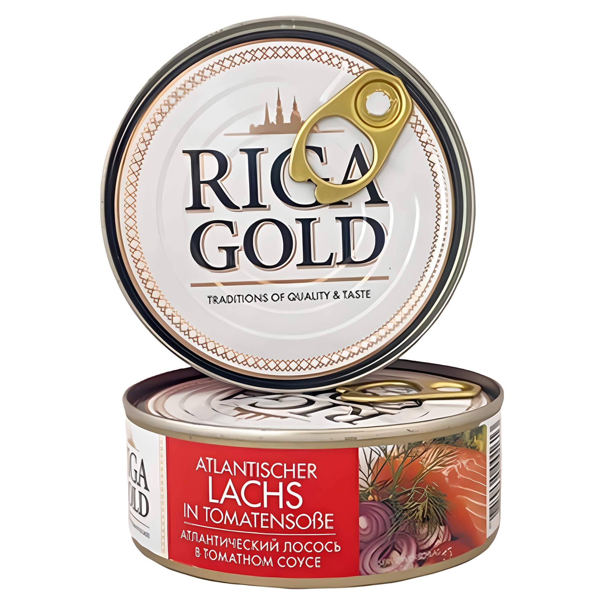 Riga Gold Atlantischer Lachs in Tomatensauce 230g