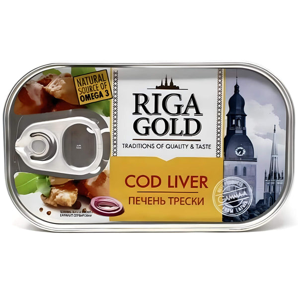 Riga Gold Dorschleber 121g