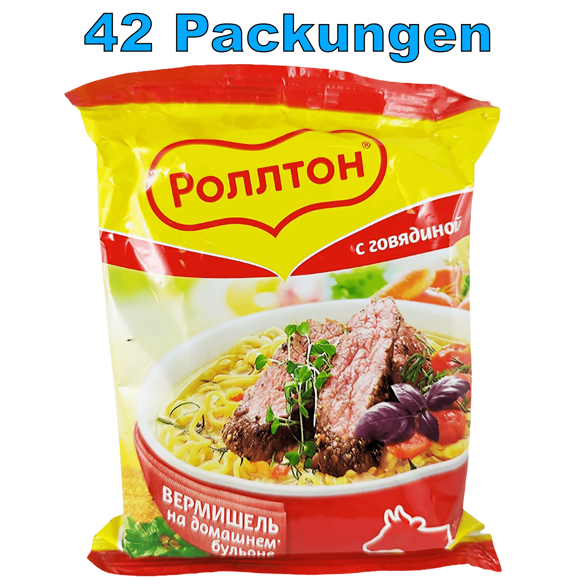 Rollton Instant Noodles Rind (42 x 60g)