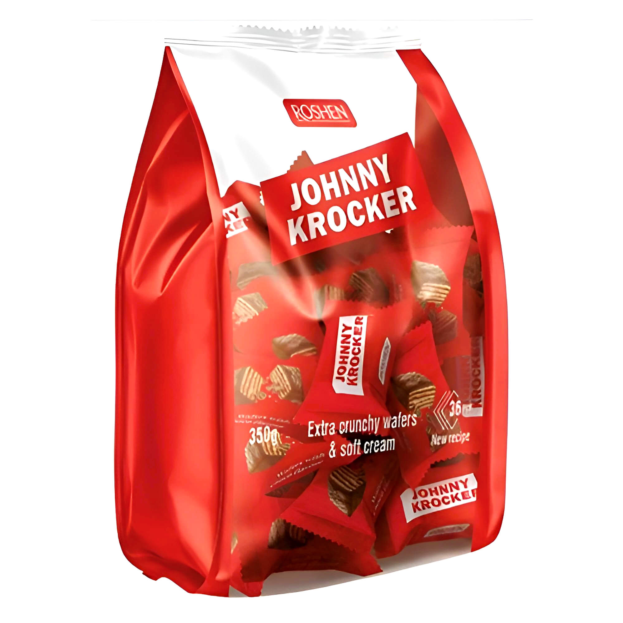 Roshen Waffelkonfekt "Johnny Krocker" mit Kakaofüllung  350g