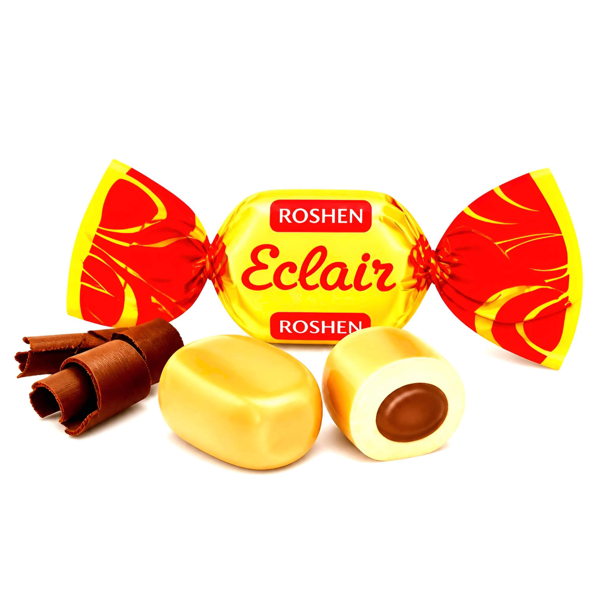 Roshen Karamellkonfekt Eclair mit Kakaofüllung 1kg