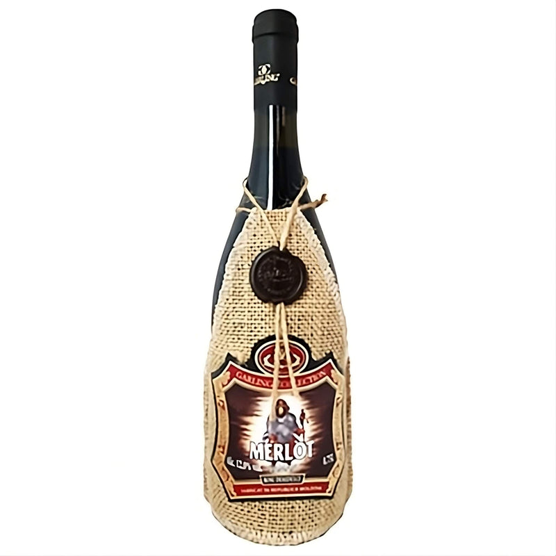 Вино "Шаман" красное Мерло с бутылочной крышкой сладкое 12,5% об. 0,75 л 