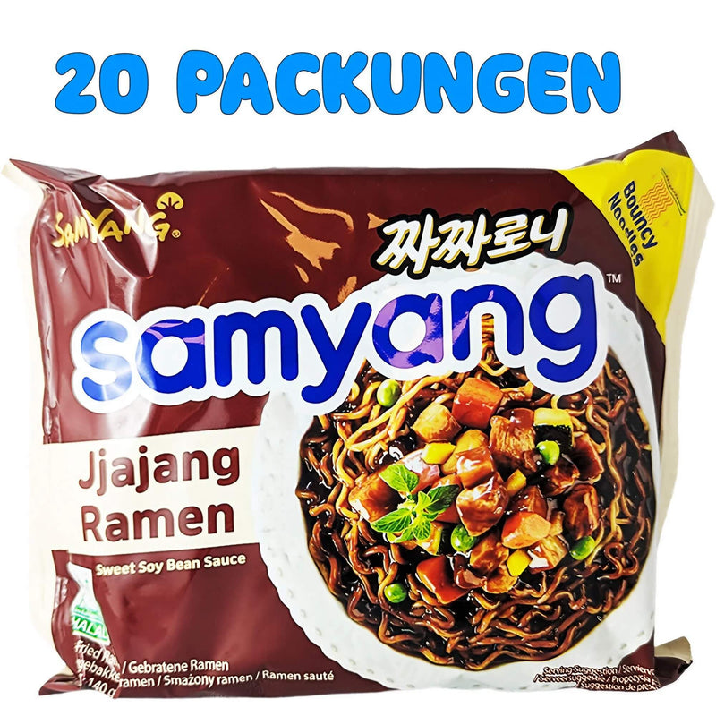 Samyang Jjajang Ramen 20er Pack (20 x 140g)