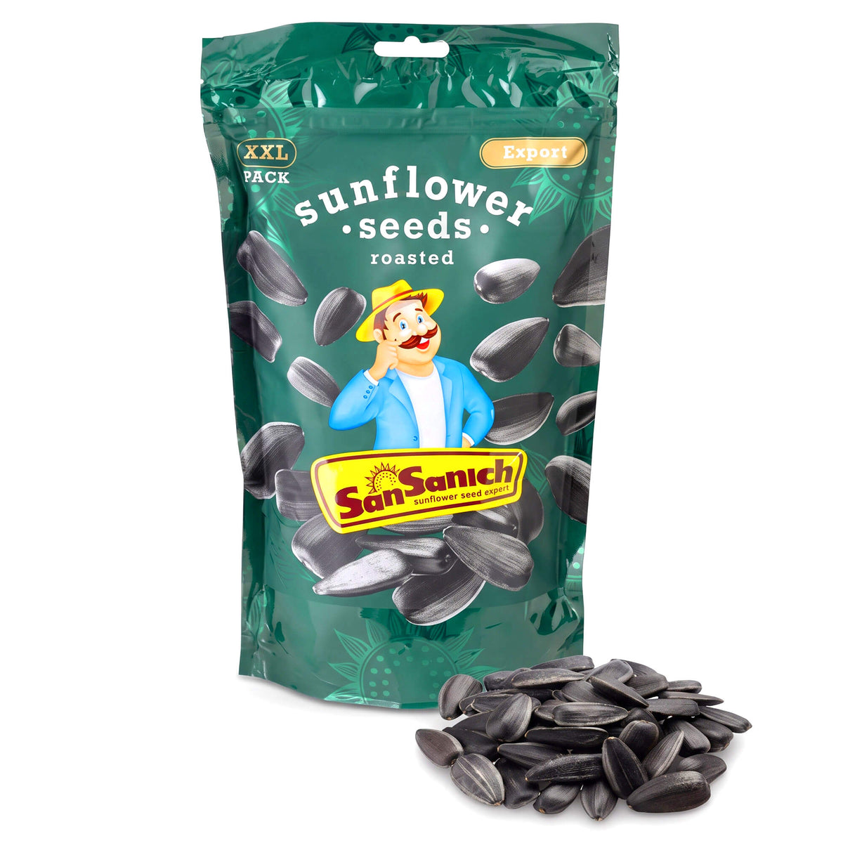 San Sanych Sonnenblumenkerne geröstet & ungesalzen 300g