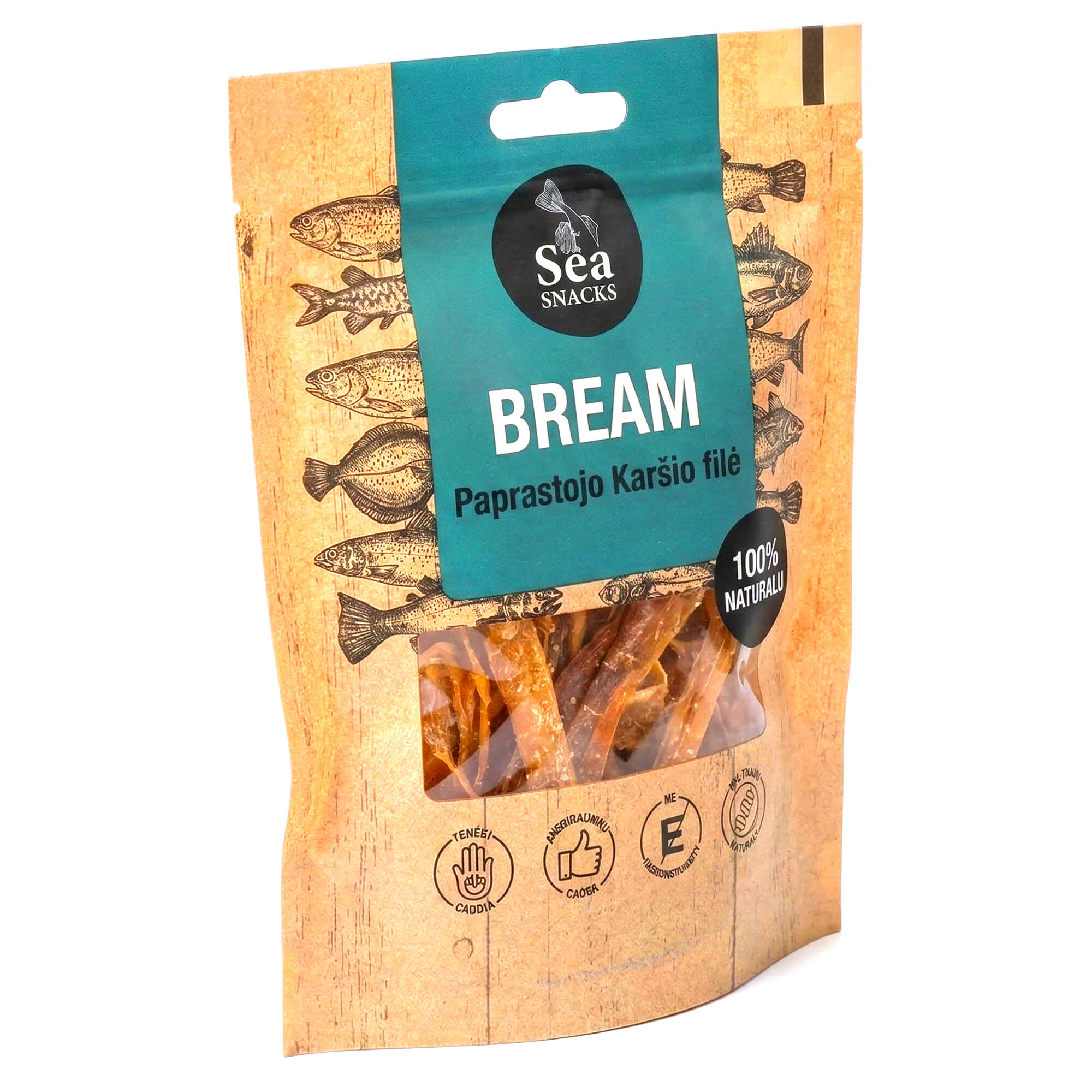 Sea Snacks Brachsenfilet getrocknet & gesalzen 30g