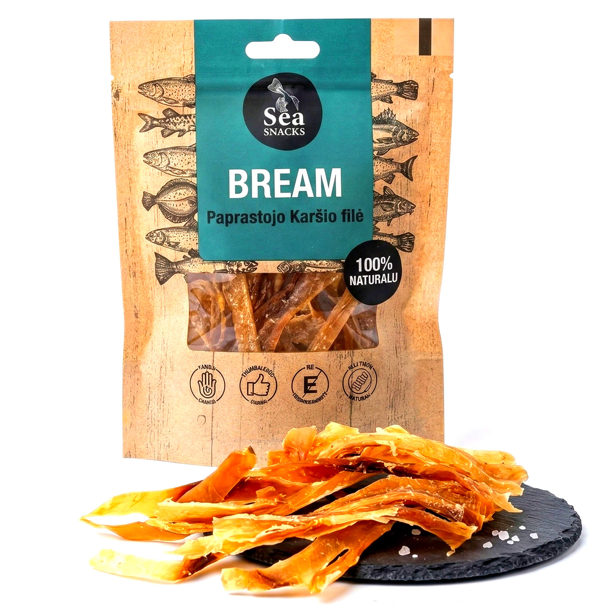 Sea Snacks filet de brème séché et salé 30g