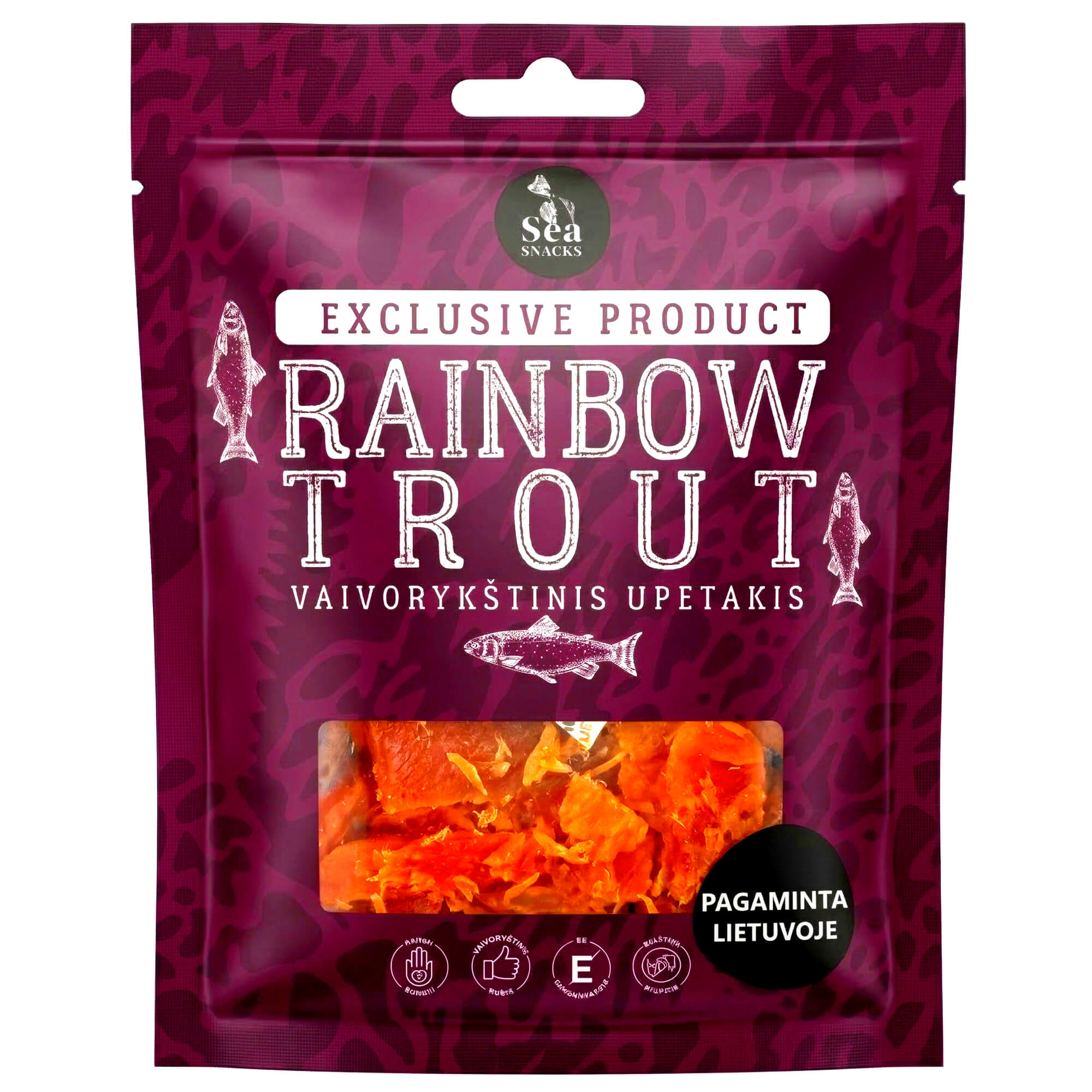 Sea Snacks Forellenfilet getrocknet & gesalzen 30g