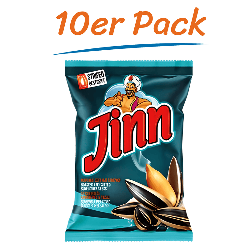 Jinn Sonnenblumenkerne geröstet & gesalzen 10er Pack (10 x 150g)