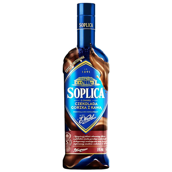 Soplica Likör Wedel Zartbitterschokolade & Kaffee 0,5L 15% vol.