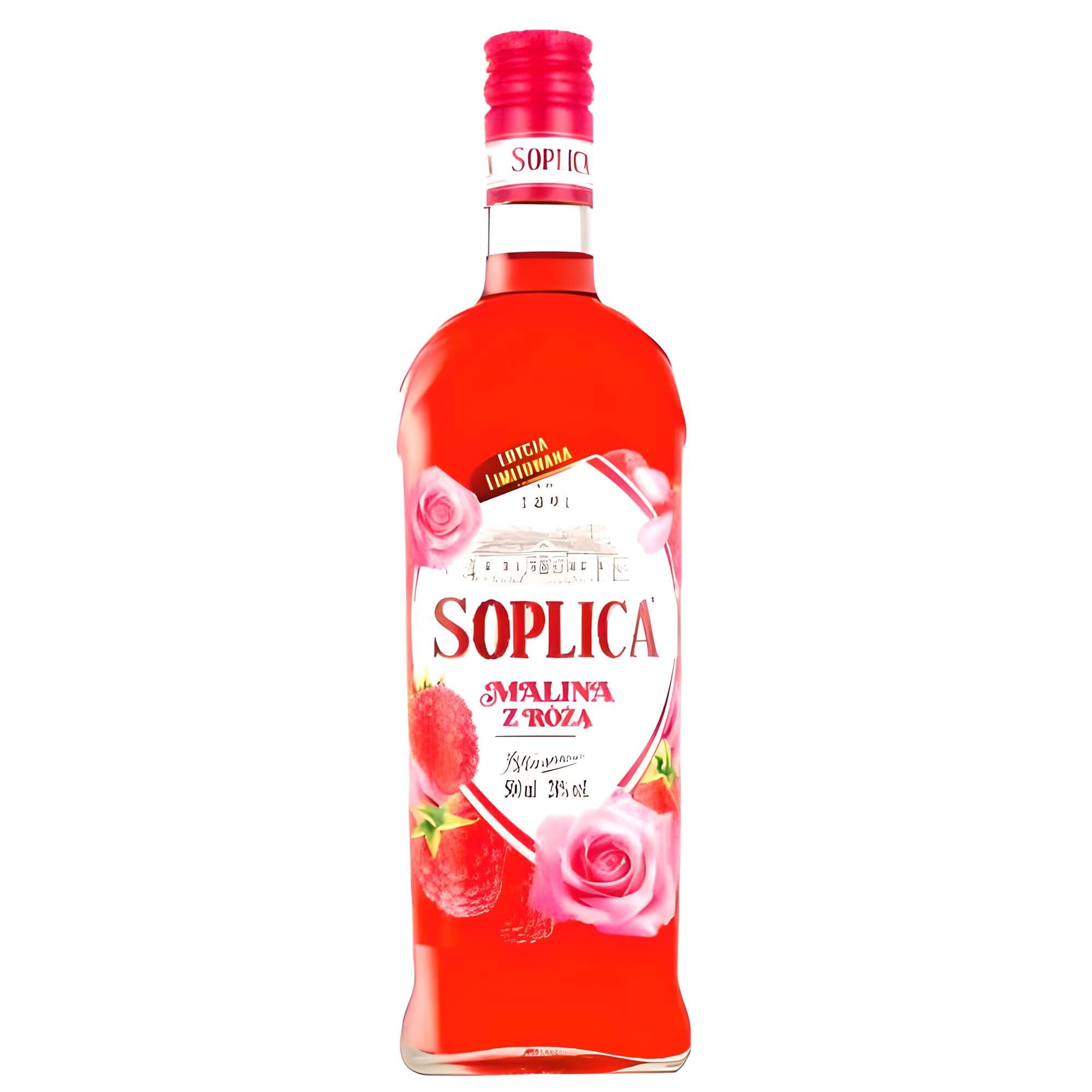 Soplica Likör Himbeere & Rose 0,5L 28% vol.