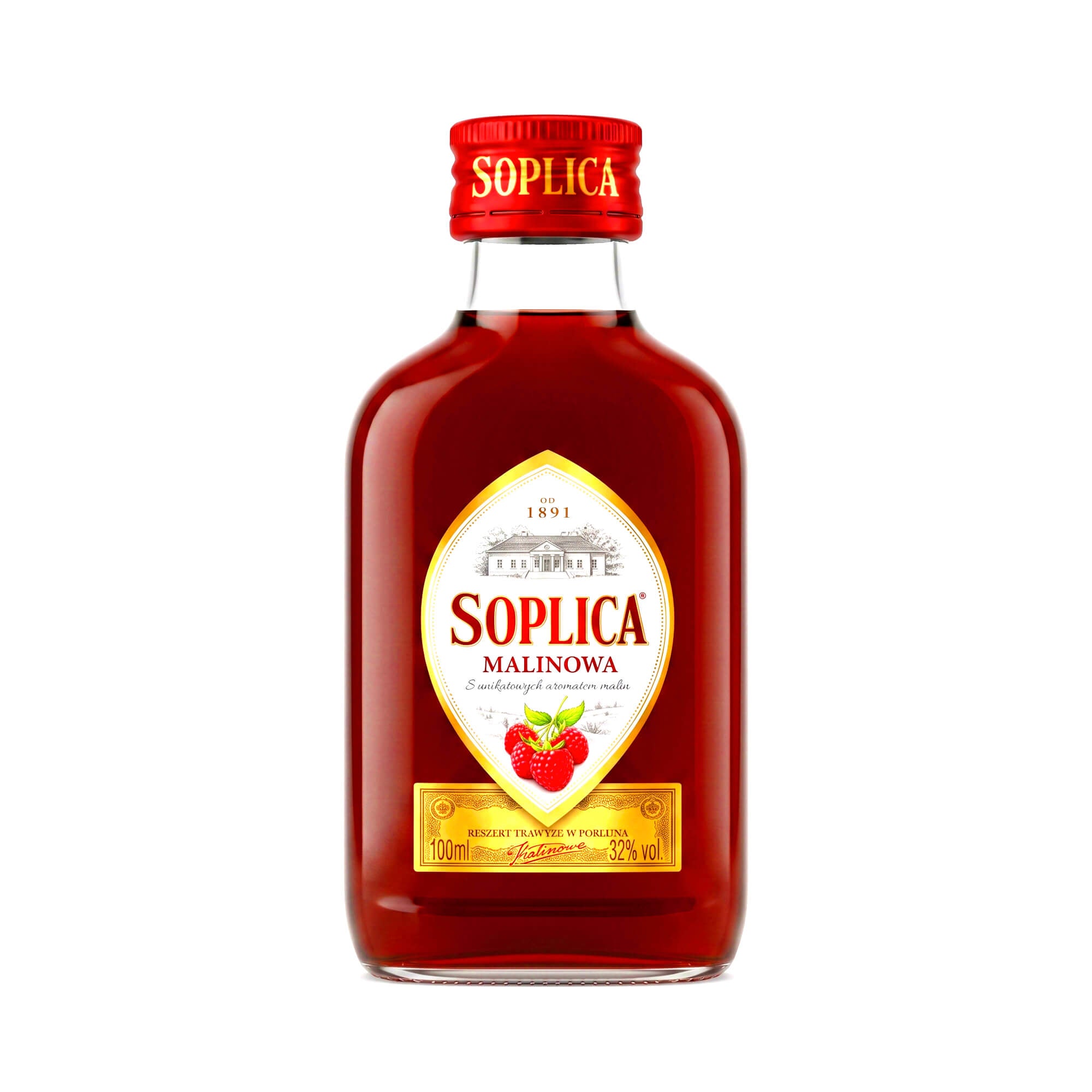 Soplica Himbeerlikör Cytrynowka 90ml 26% vol.
