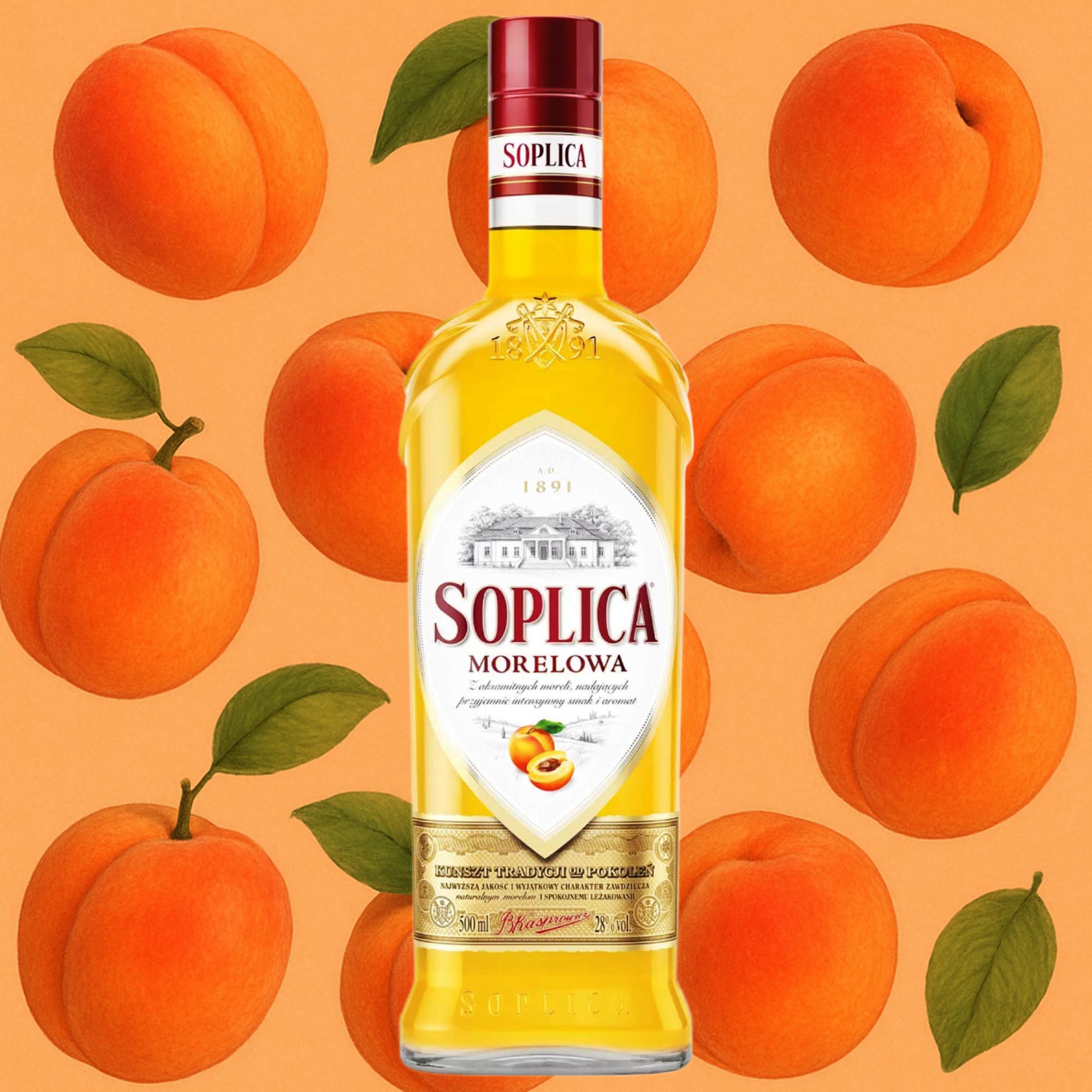 Soplica Likör Aprikose 0,5L 28% vol.
