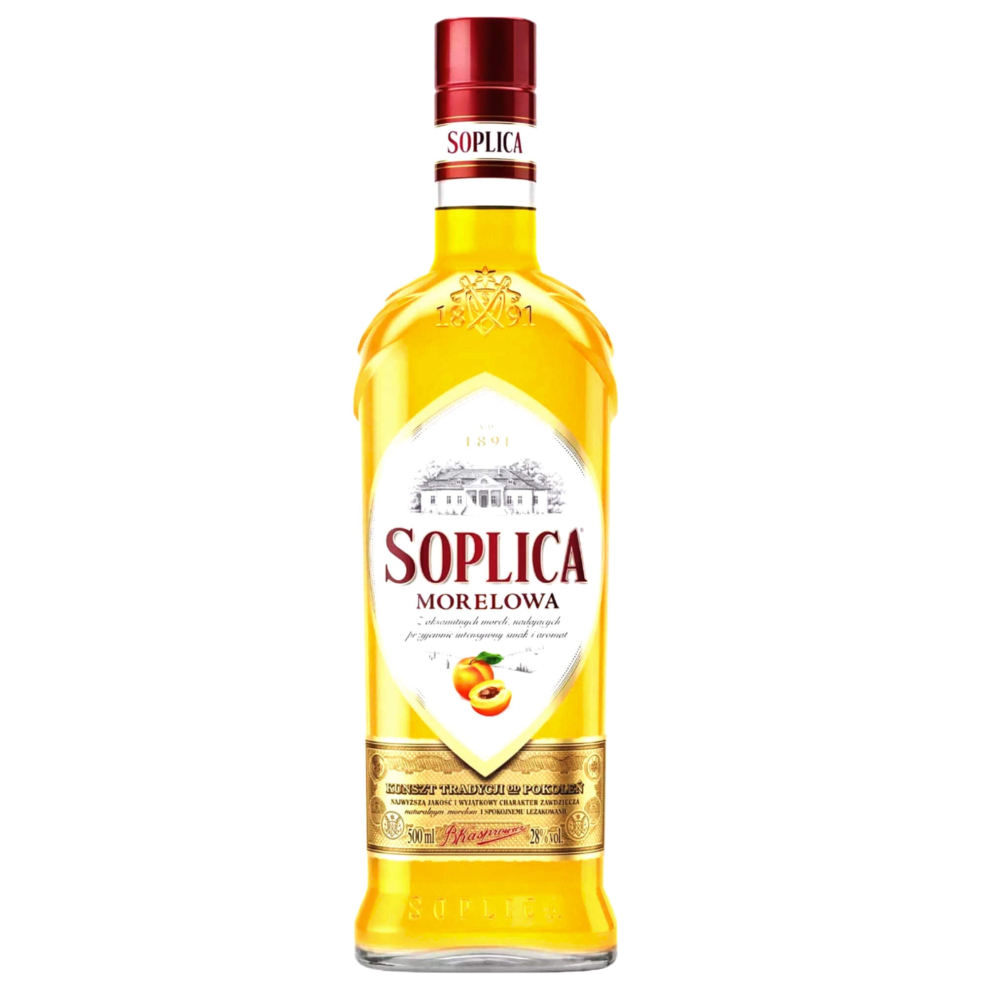 Soplica Likör Aprikose 0,5L 28% vol.