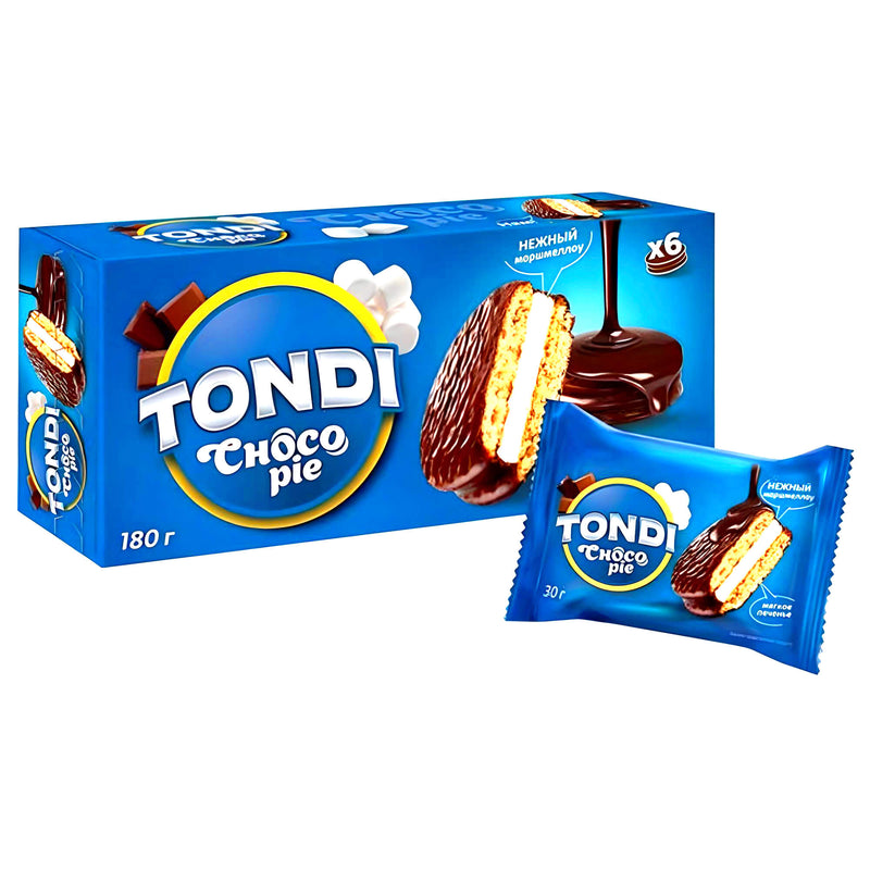 Tondi Kekse Choco Pie Original 6er Pack (6 x 30g)