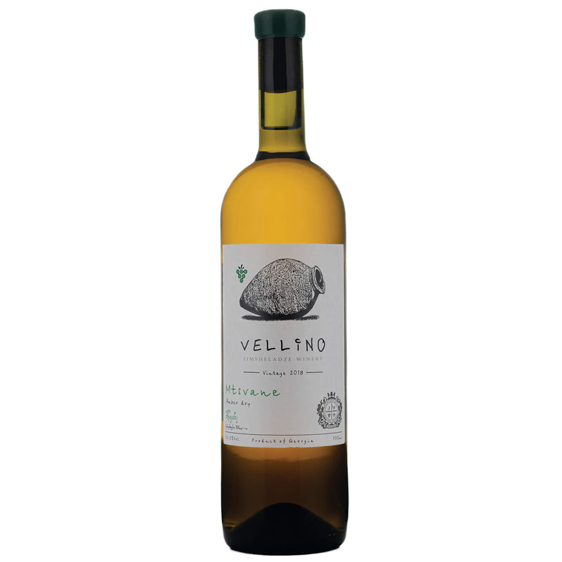 Vellino Mtsvane Georgischer Orangenwein Qvevri 2018 13% vol. 0,75L