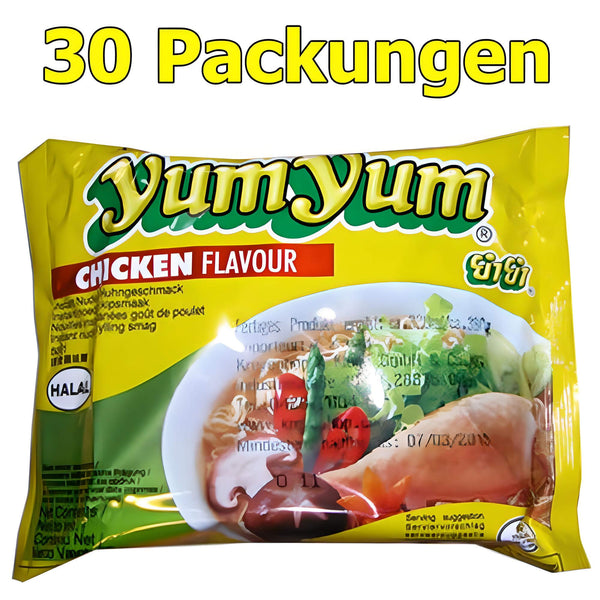 Yum Yum Instant Nudeln Chicken 30er Pack (30 x 60g)