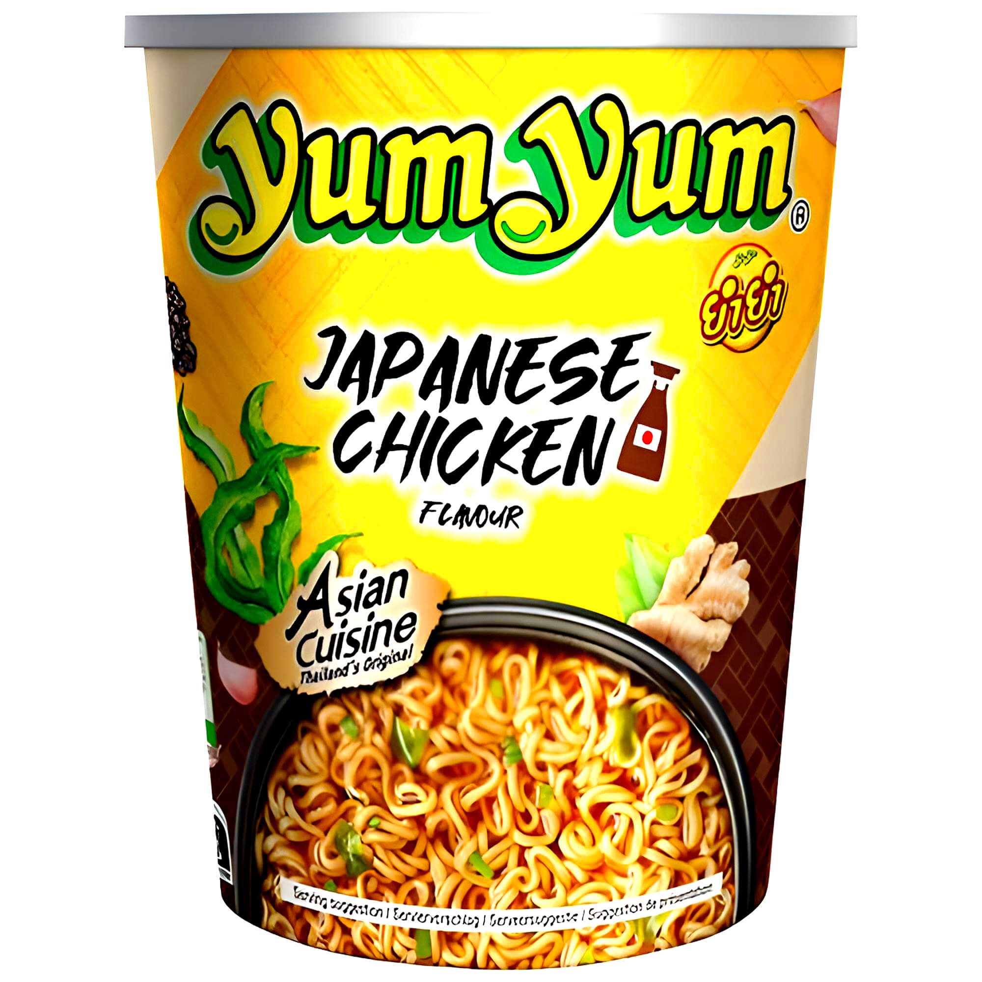 Yum Yum Cup Instant Noodles Japanese Chicken Shoyu 70g