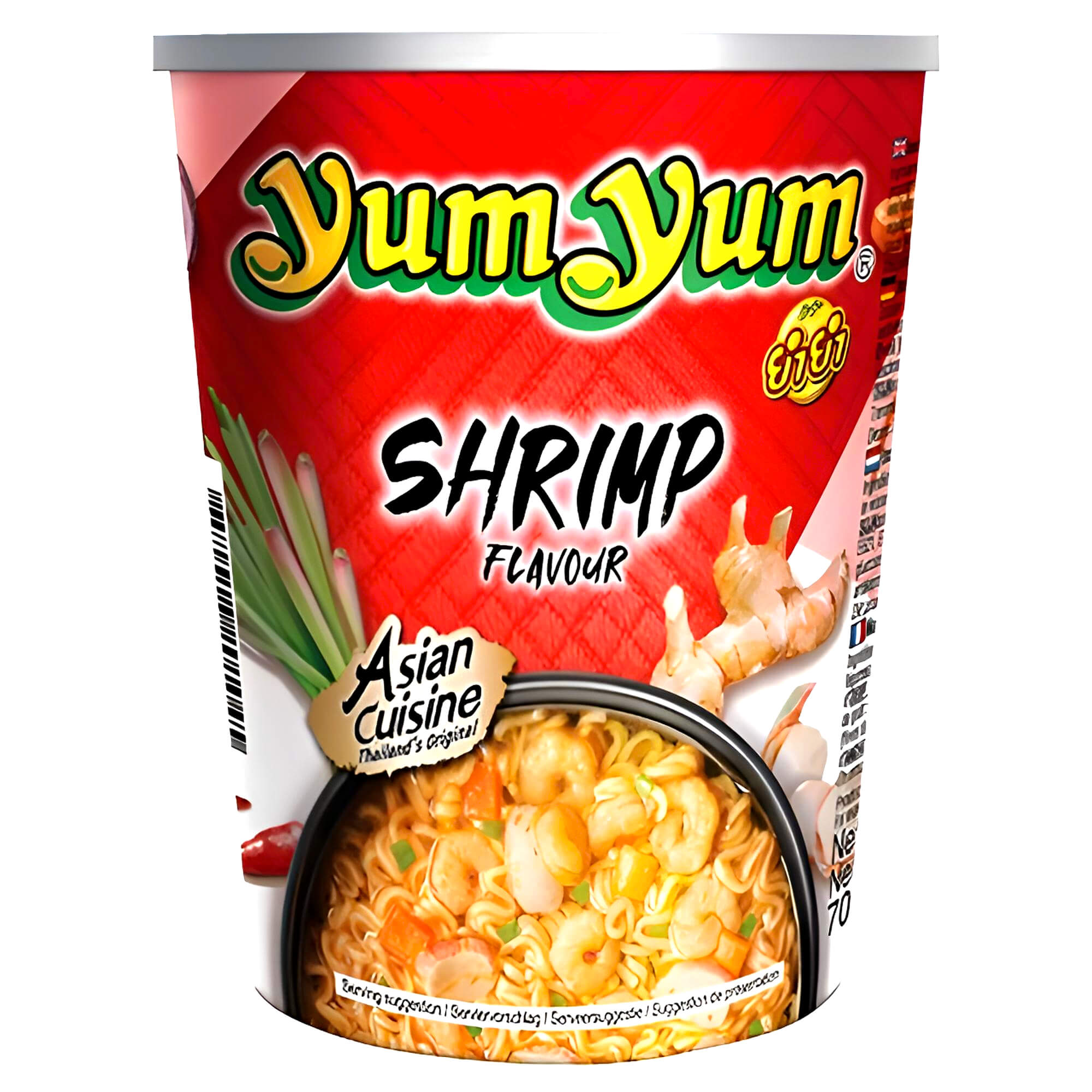 Yum Yum Cup Instant Noodles Shrimp 70g