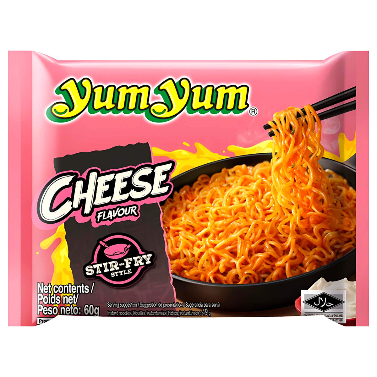 Yum Yum Instant Noodles Cheese 60g