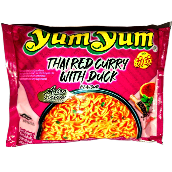 Yum Yum Instant Noodles Thai Red Curry With Duck 60g