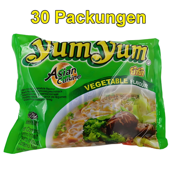 Yum Yum Instant Nudeln Vegetable 30er Pack (30 x 60g)