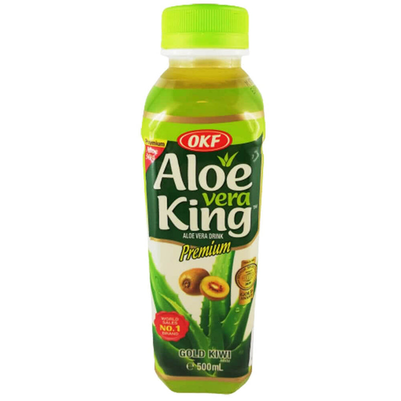 OKF Aloe Vera King Drink Golden Kiwi 500 мл, включая одноразовый депозит 0,25 евро