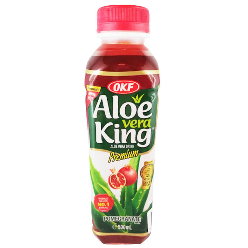 OKF Aloe Vera King Drink Pomegranate 500 мл, включая одноразовый залог в размере 0,25 евро