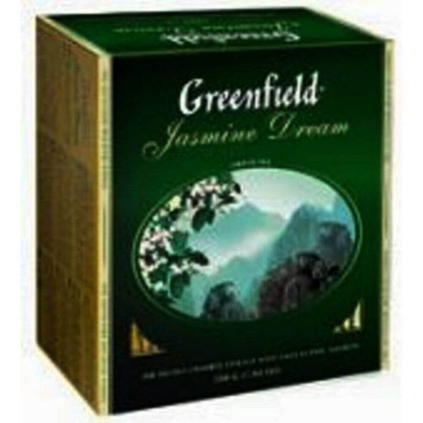 Greenfield chinesischer Grüntee Jasmine Dream 100 Teebeutel - McMarkt.de