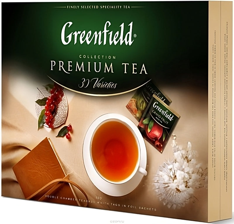 Greenfield Premium Tee Collection 30 Teesorten 120 Teebeutel