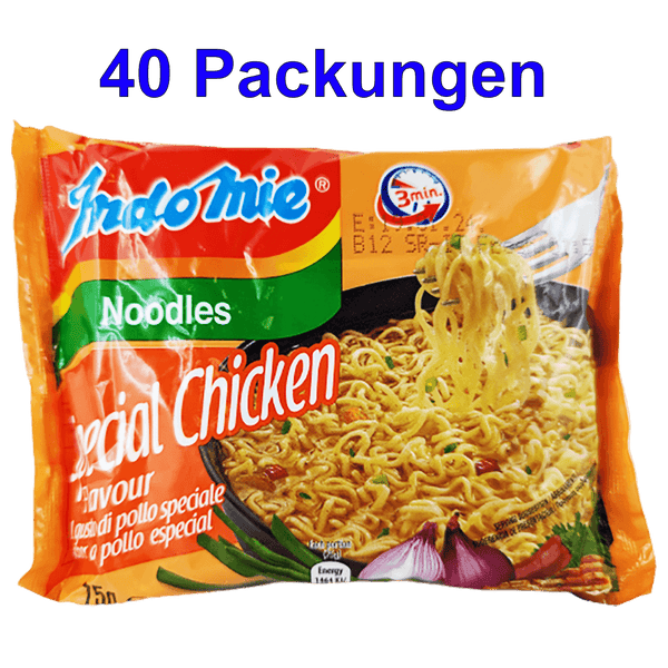 Indomie Noodles Special Chicken Instant Nudeln 40er Pack (40 x 75g)
