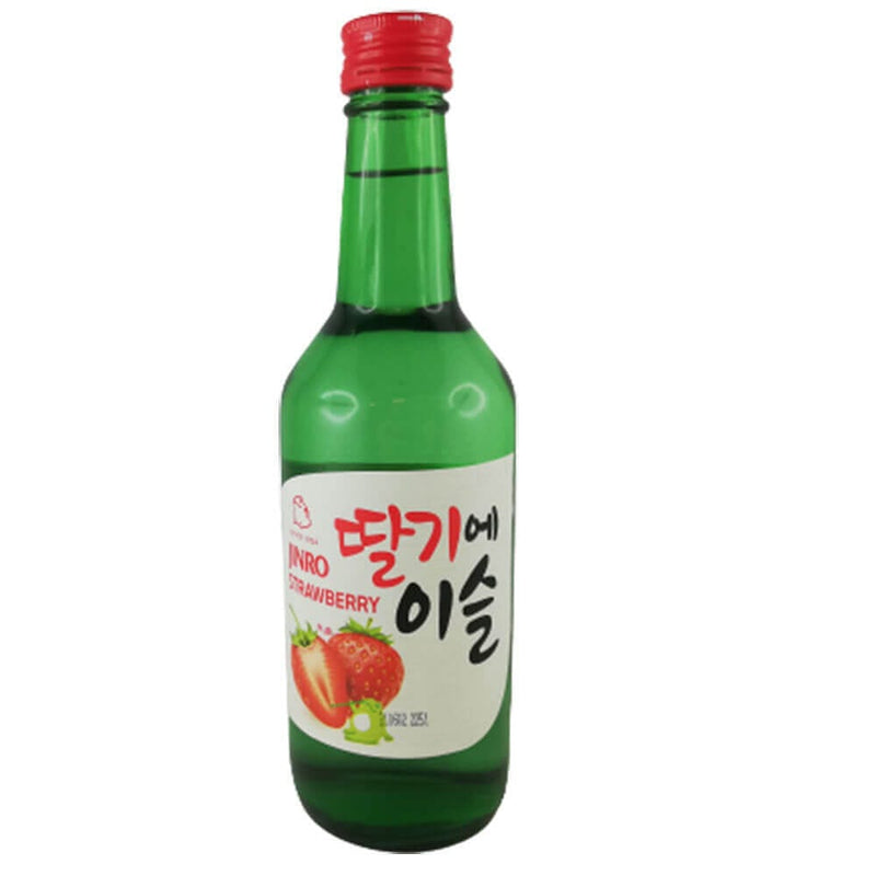 Koreanische Spirituose Jinro Erdbeere 0,35L 13% Vol. - McMarkt.de