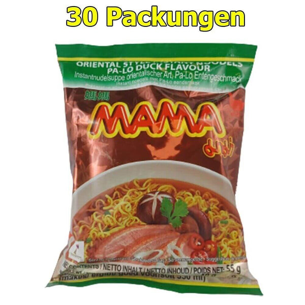 Mama Instant Nudeln Pa-Lo Duck 30er Pack (30 x 60g)