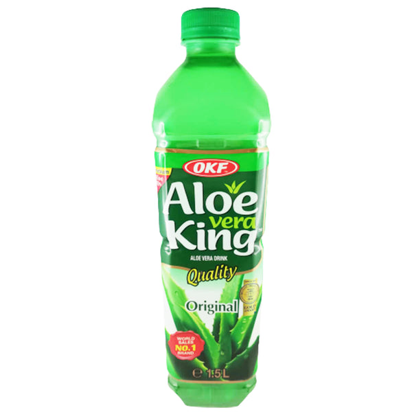 OKF Aloe Vera King Drink Original 1500 мл, включая одноразовый залог 0,25 евро